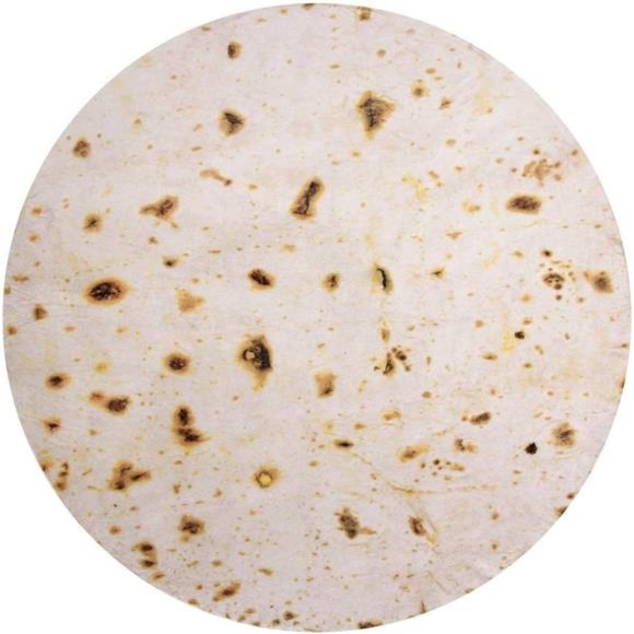 Burritos Tortilla Throw Blanket 2.0 Double Sided 71 inches for Adult and Kids - Picture 6 of 6